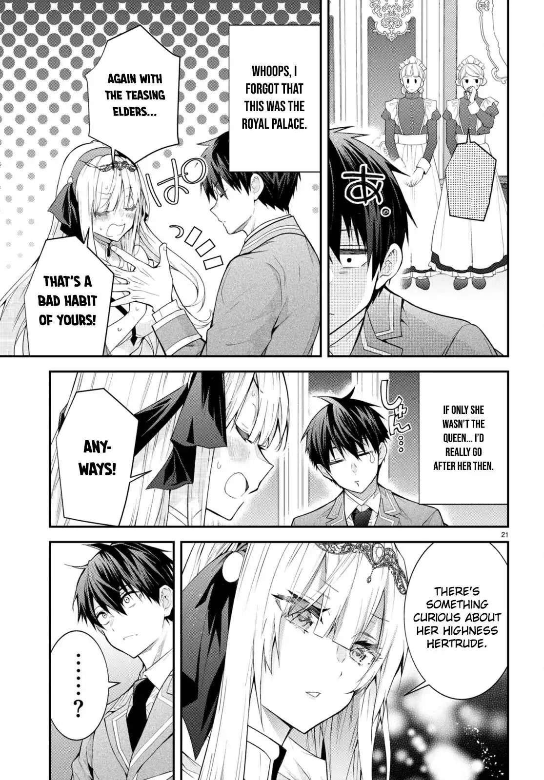 Otome Game Sekai wa Mob ni Kibishii Sekai Desu Chapter 45 21